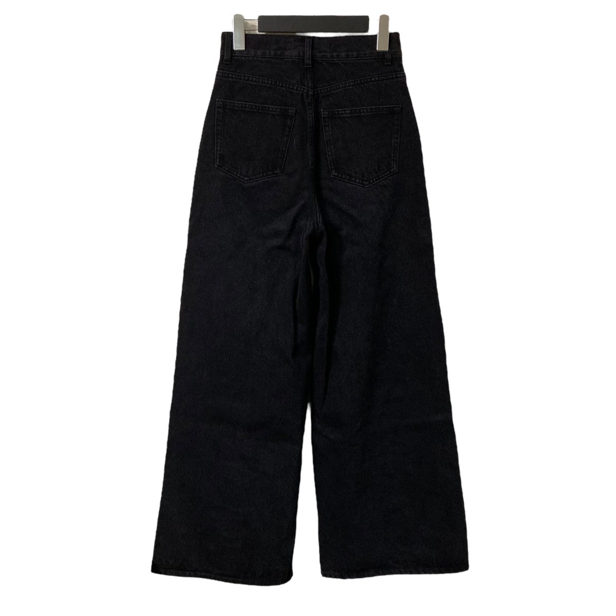 JOSE MOON(ジョゼムーン) WIDE DENIM PANTS with PEARLパールワイド