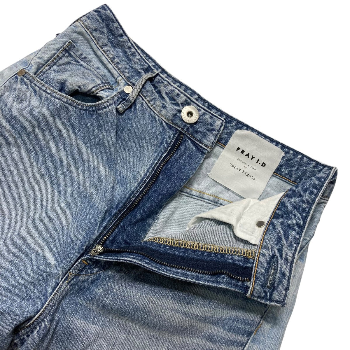 バイカラーデニムパンツ188111802MXR