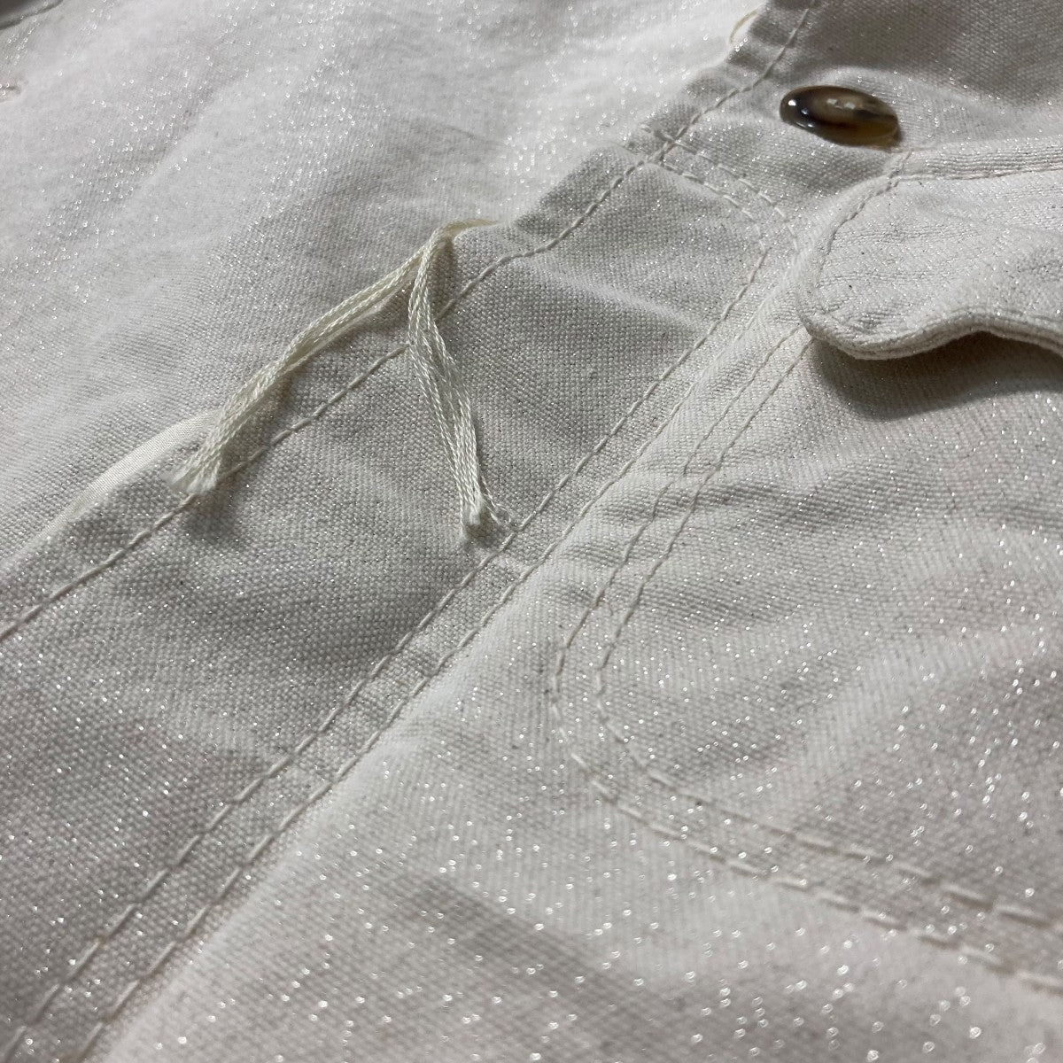 25SSGLITTER CANVAS HUNTING JACKETグリッターキャンバスハンティングジャケットMID25SS JK01