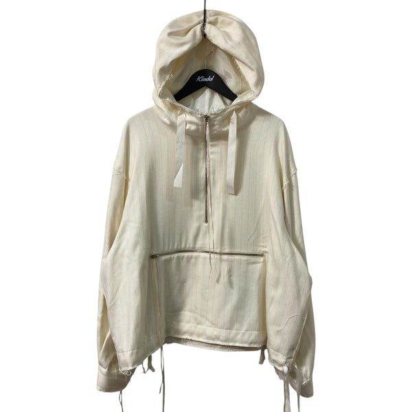 Midorikawa(ミドリカワ) 25SS SILK STRIPE PULLOVER SHIRT BLOUSON