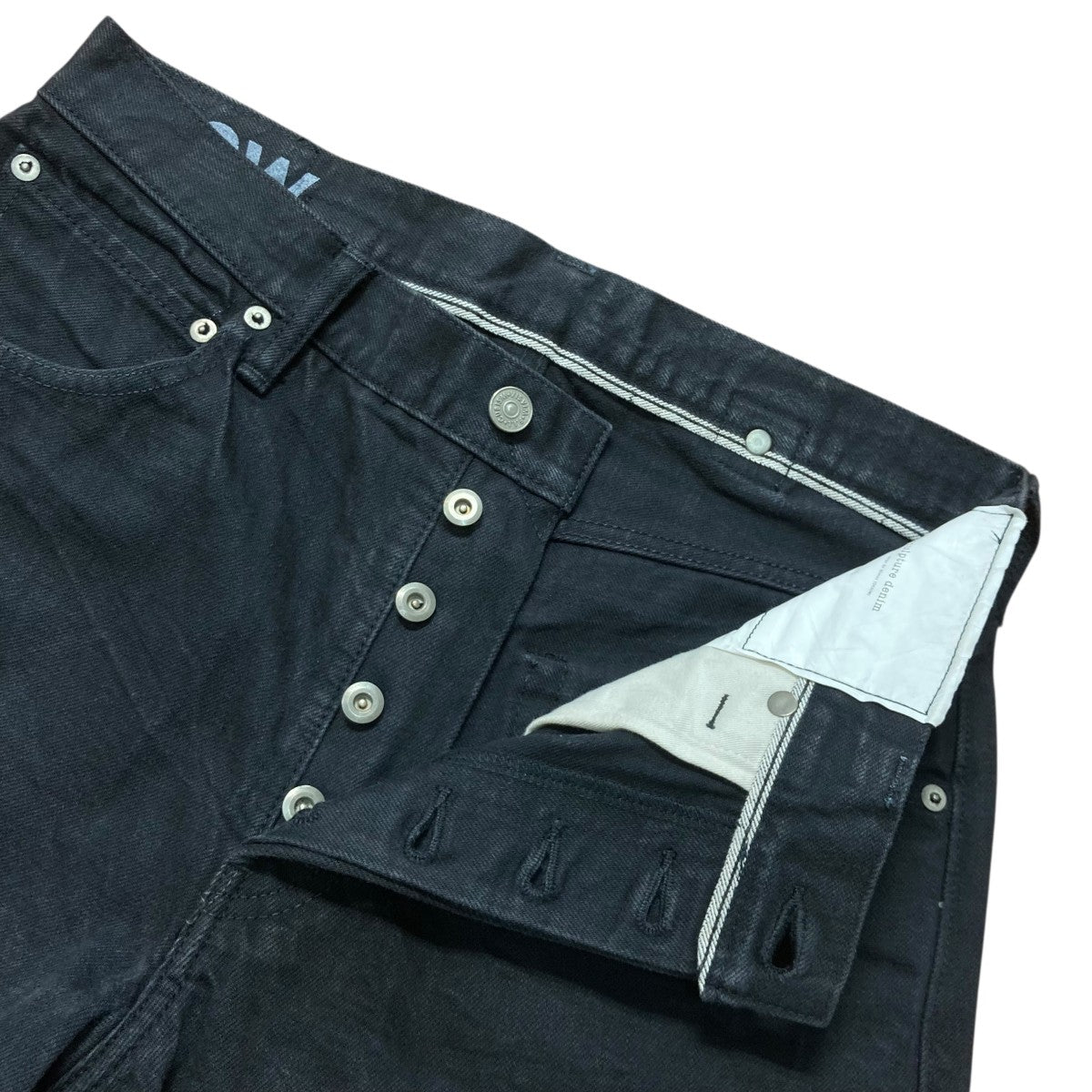 visvim SOCIAL SCULPTURE 16 CMYK BLK パンツ VISVIM(ビズビム) SOCIAL SCULPTURE 16 CMYK BLKデニムパンツ
