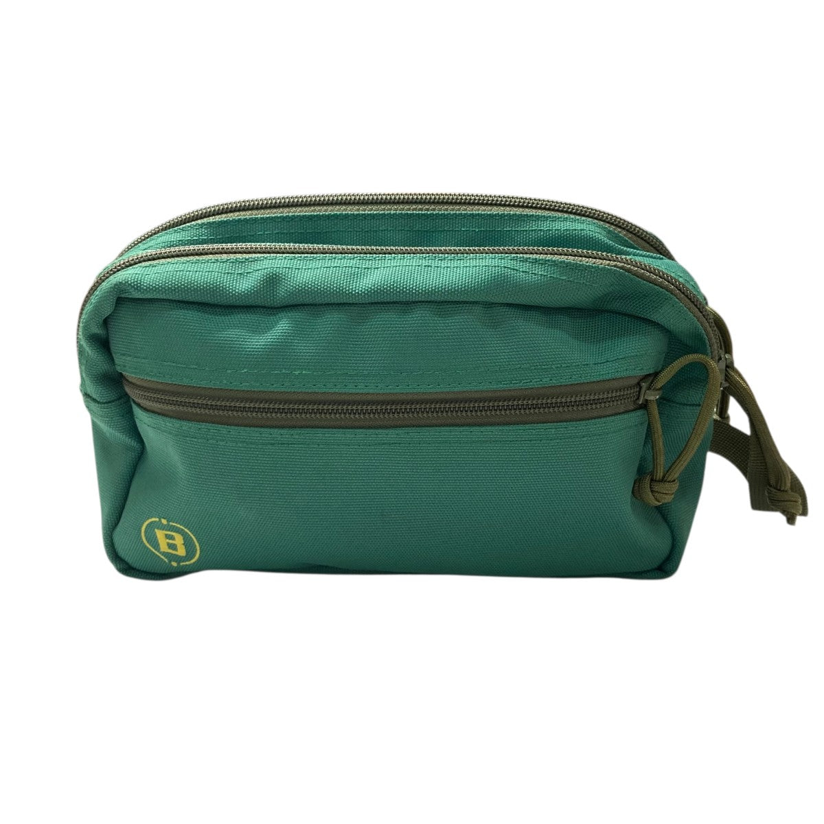 BRIEFING×WIND AND SEA DOUBLE ZIP POUCH GOLFポーチ グリーン｜【公式
