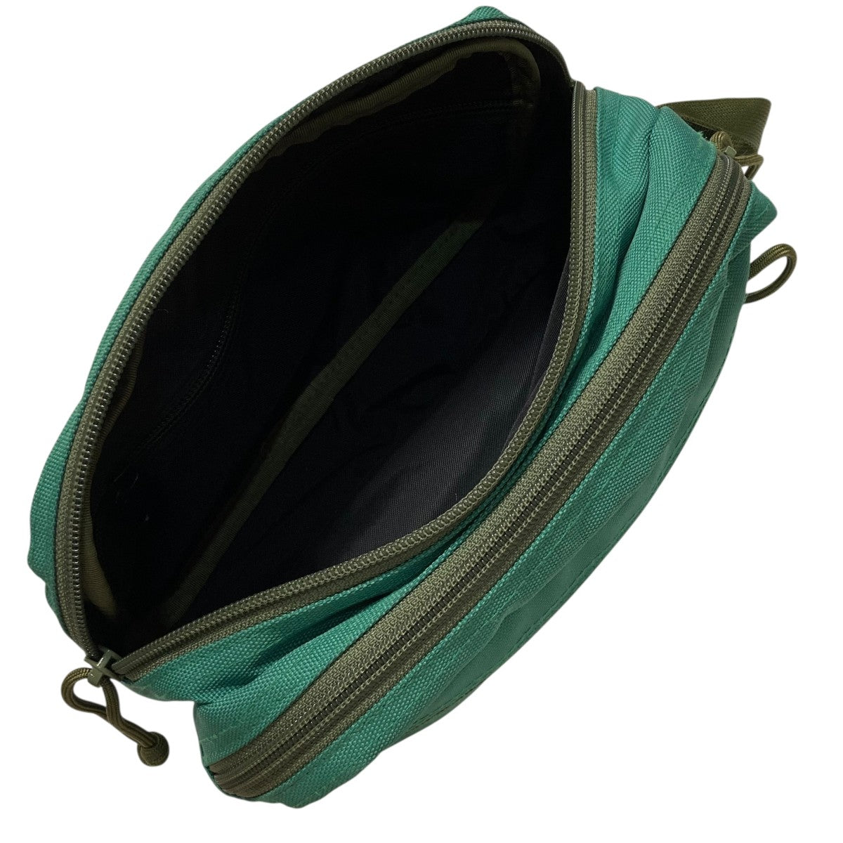 BRIEFING×WIND AND SEA DOUBLE ZIP POUCH GOLFポーチ グリーン｜【公式