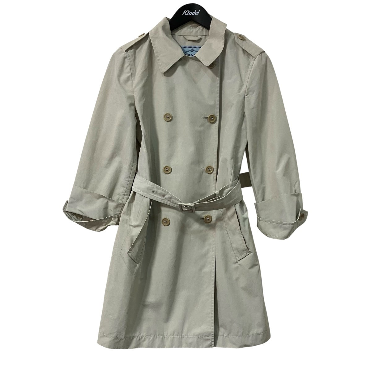 PRADA トレンチコート29Y278 R151 U43 古着・中古-1枚目のアイテム画像
