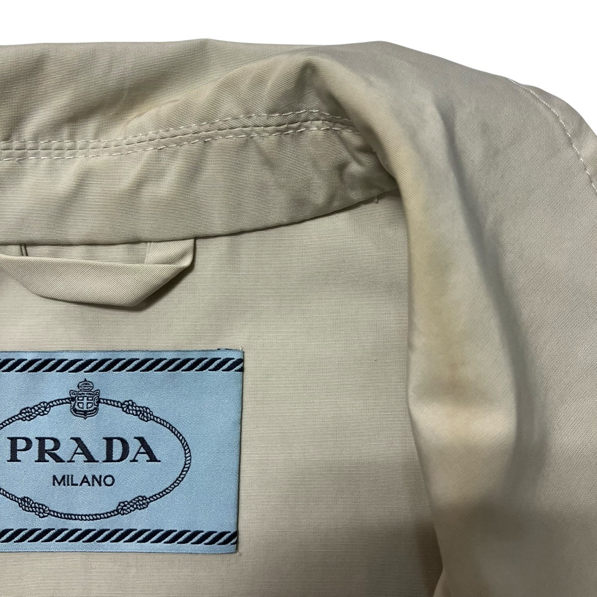PRADA トレンチコート29Y278 R151 U43 古着・中古-4枚目のアイテム画像