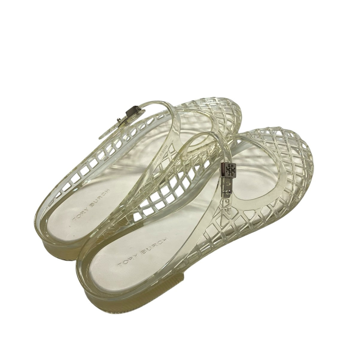 TORY BURCH メロウ メリージェーン ジェリーサンダル 古着・中古-2枚目のアイテム画像