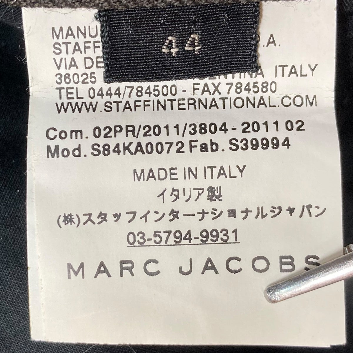 MARC JACOBS カーゴパンツs84ka0072 古着・中古-7枚目のアイテム画像