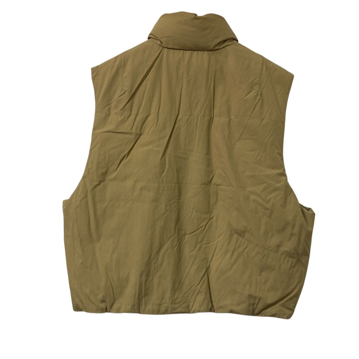 PUFFER GILETフロントボタン中綿ベストOW1046 LF1156