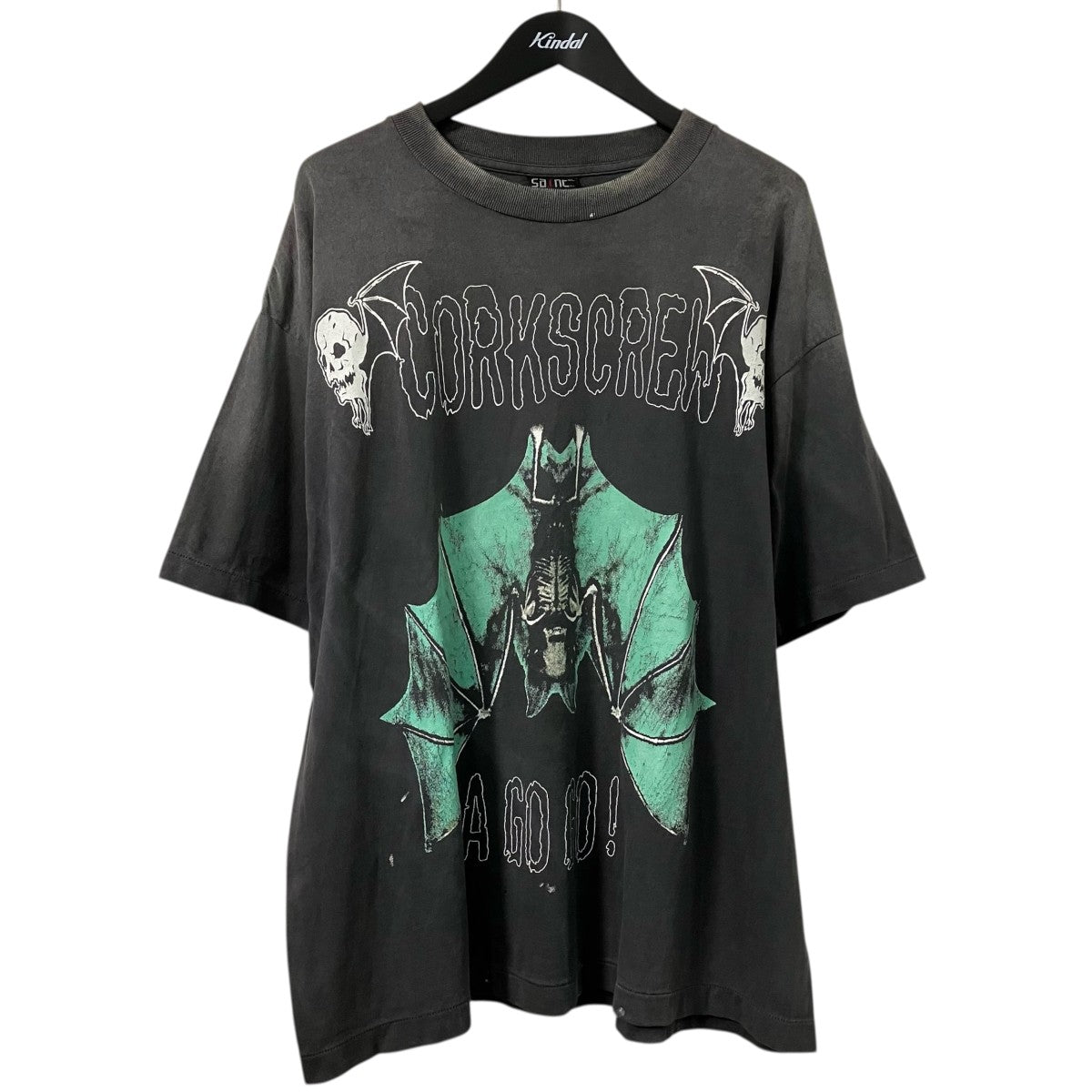 SAINT MICHAEL 25AWKUROYUMEプリントTシャツSM HR1 0000 C62 古着・中古-1枚目のアイテム画像
