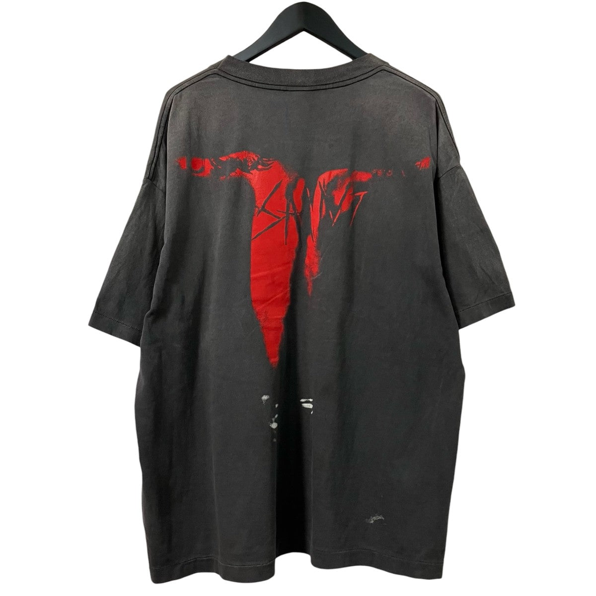 SAINT MICHAEL 25AWKUROYUMEプリントTシャツSM HR1 0000 C62 古着・中古-2枚目のアイテム画像