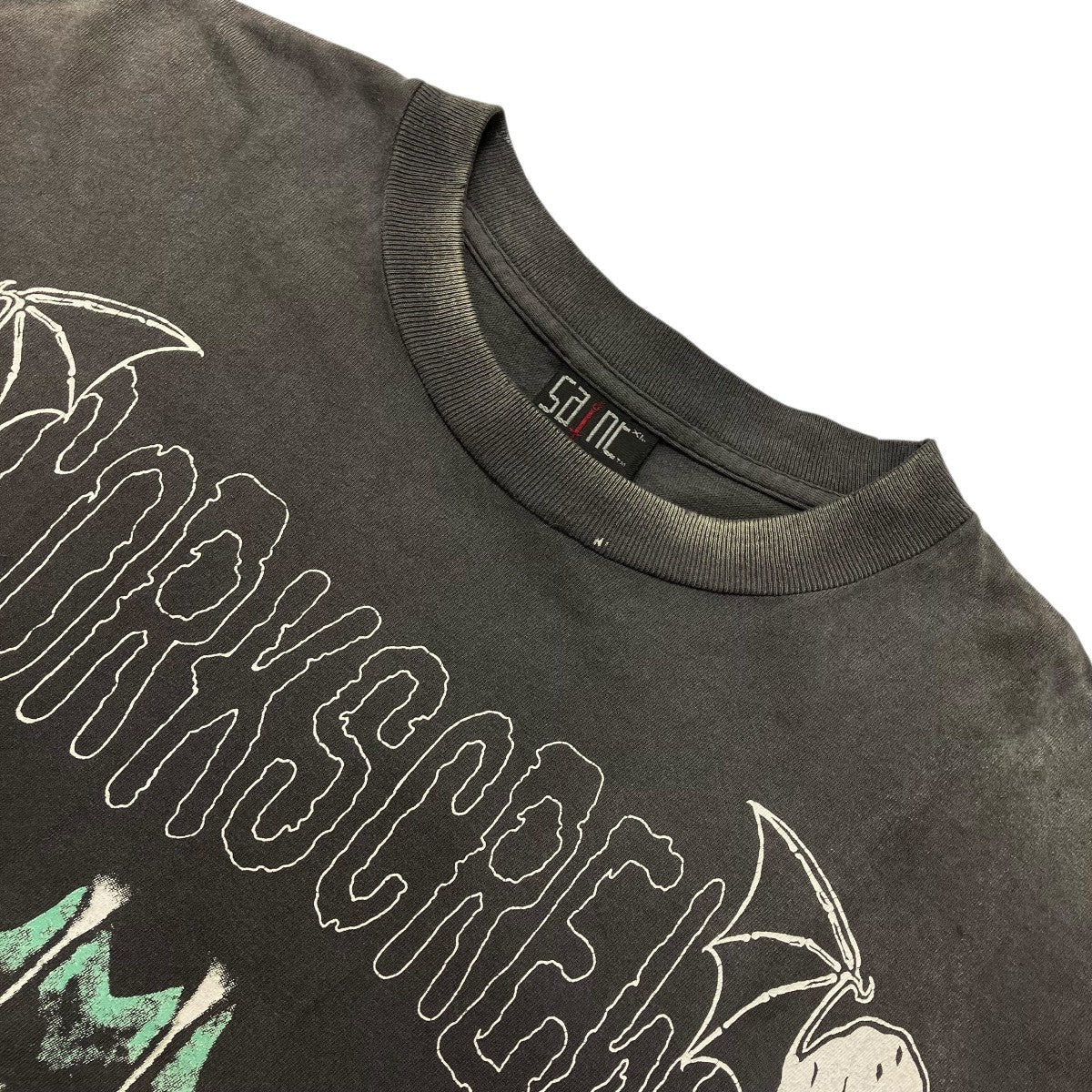 SAINT MICHAEL 25AWKUROYUMEプリントTシャツSM HR1 0000 C62 古着・中古-3枚目のアイテム画像