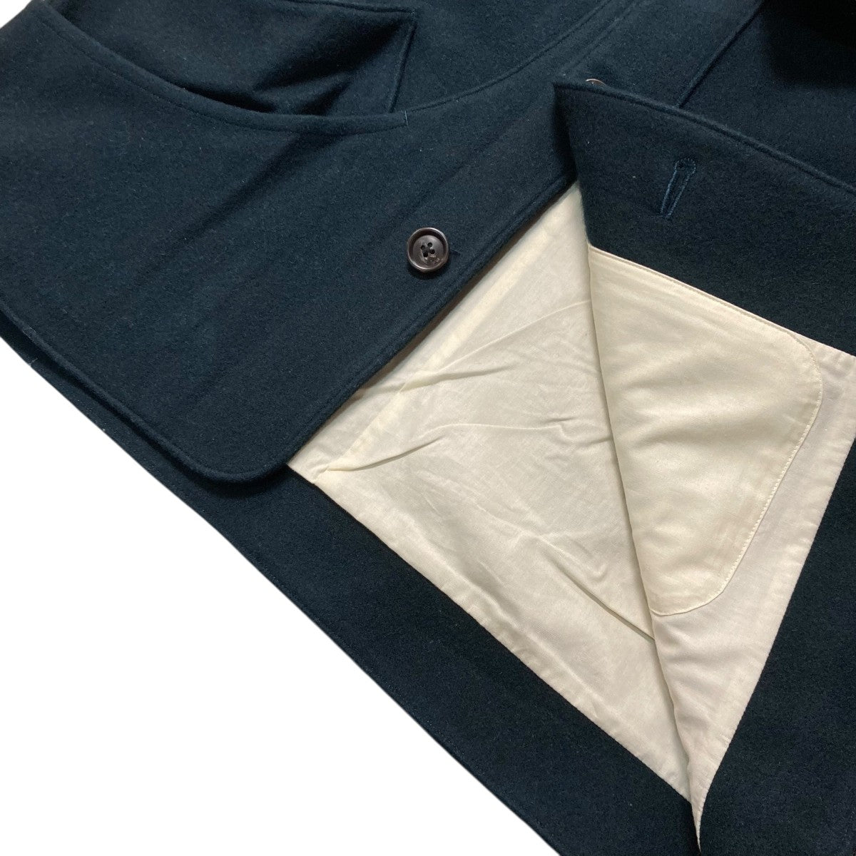 Double Patch Pocket Jacketウール混ブルゾンA FF2C4JK1