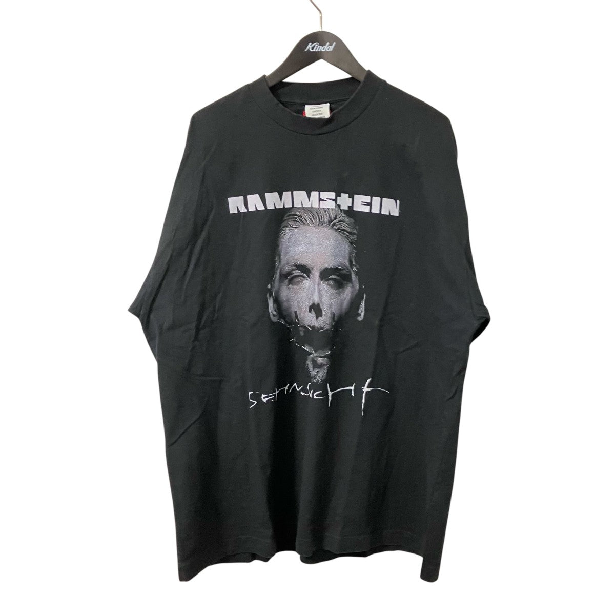 VETEMENTS 17AWRAMMSTEIN PRINTED T-SHIRTMAH18TR27 古着・中古-1枚目のアイテム画像
