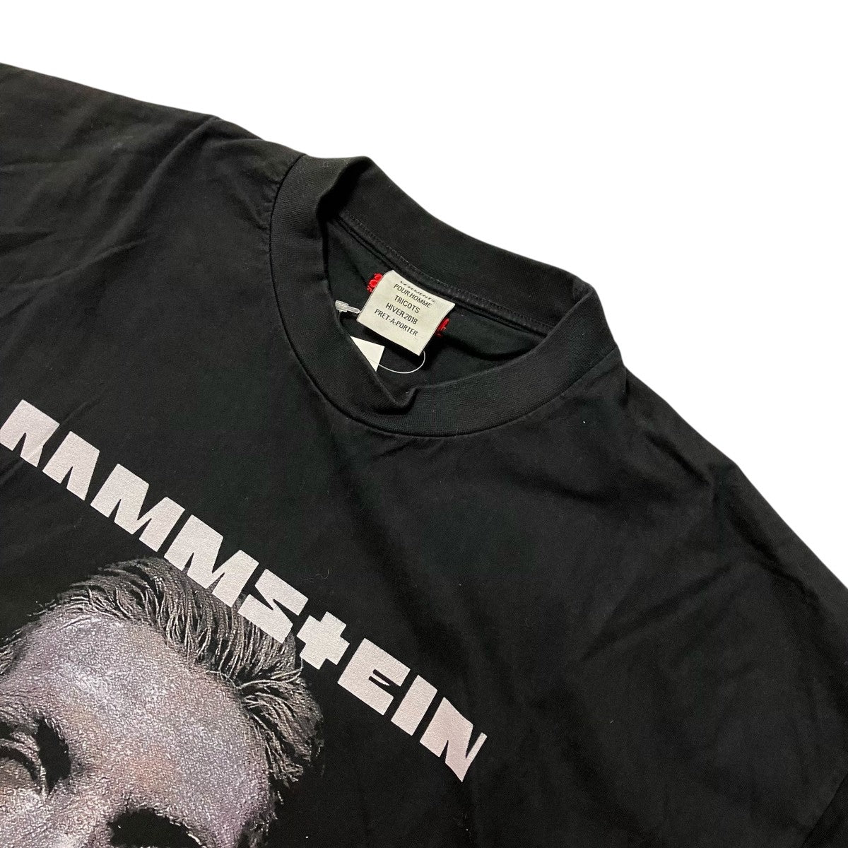 VETEMENTS 17AWRAMMSTEIN PRINTED T-SHIRTMAH18TR27 古着・中古-3枚目のアイテム画像