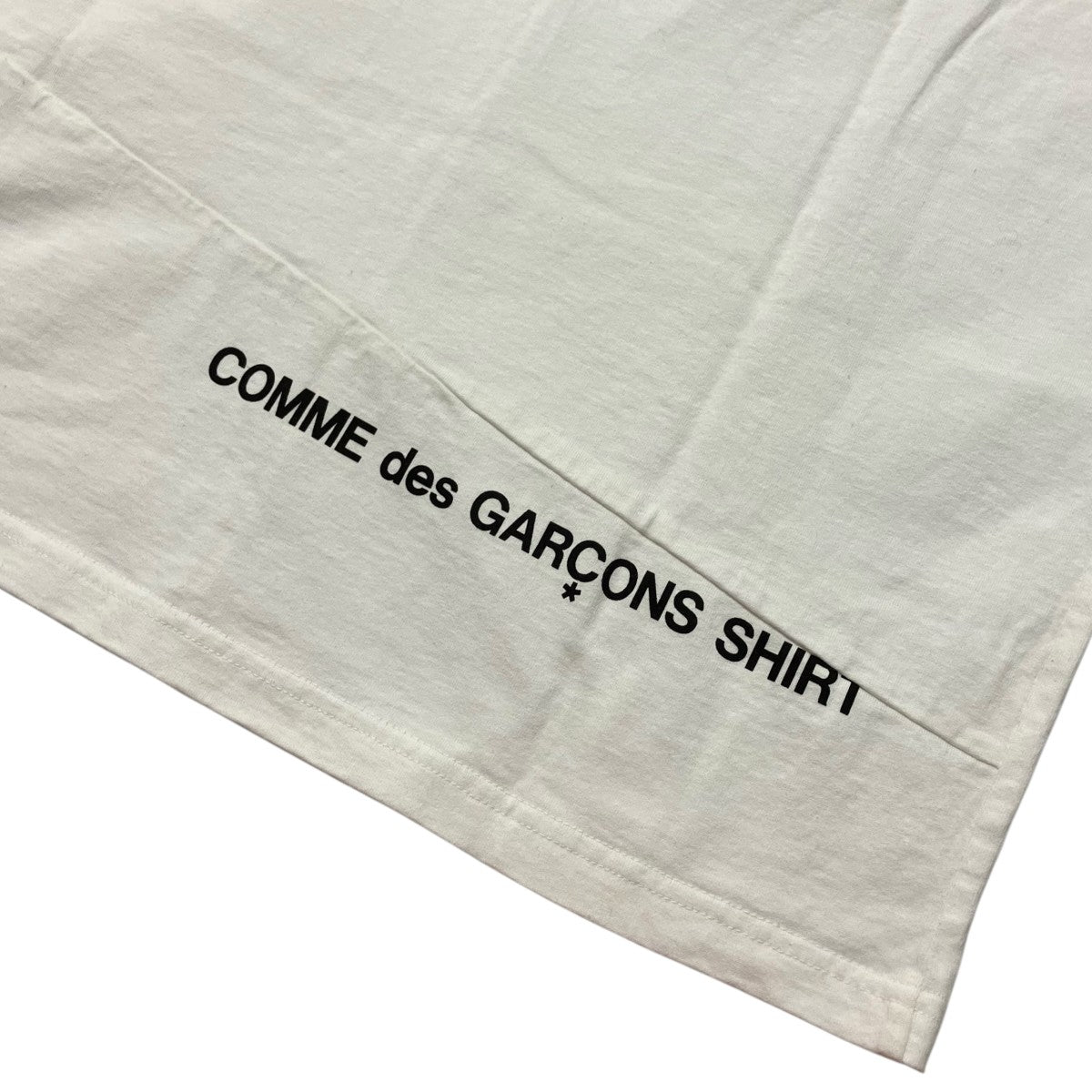 Supreme×COMME des GARCONS SHIRT 18AWSplit Box Logo Tee 古着・中古-9枚目のアイテム画像