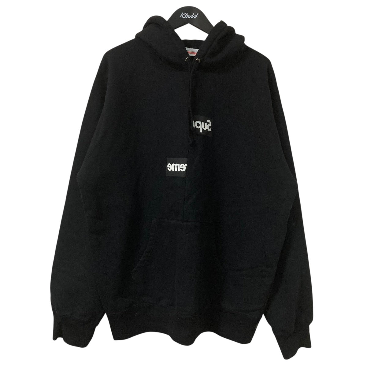 Supreme×COMME des GARCONS SHIRT 18AWSplit Box Logo Hooded