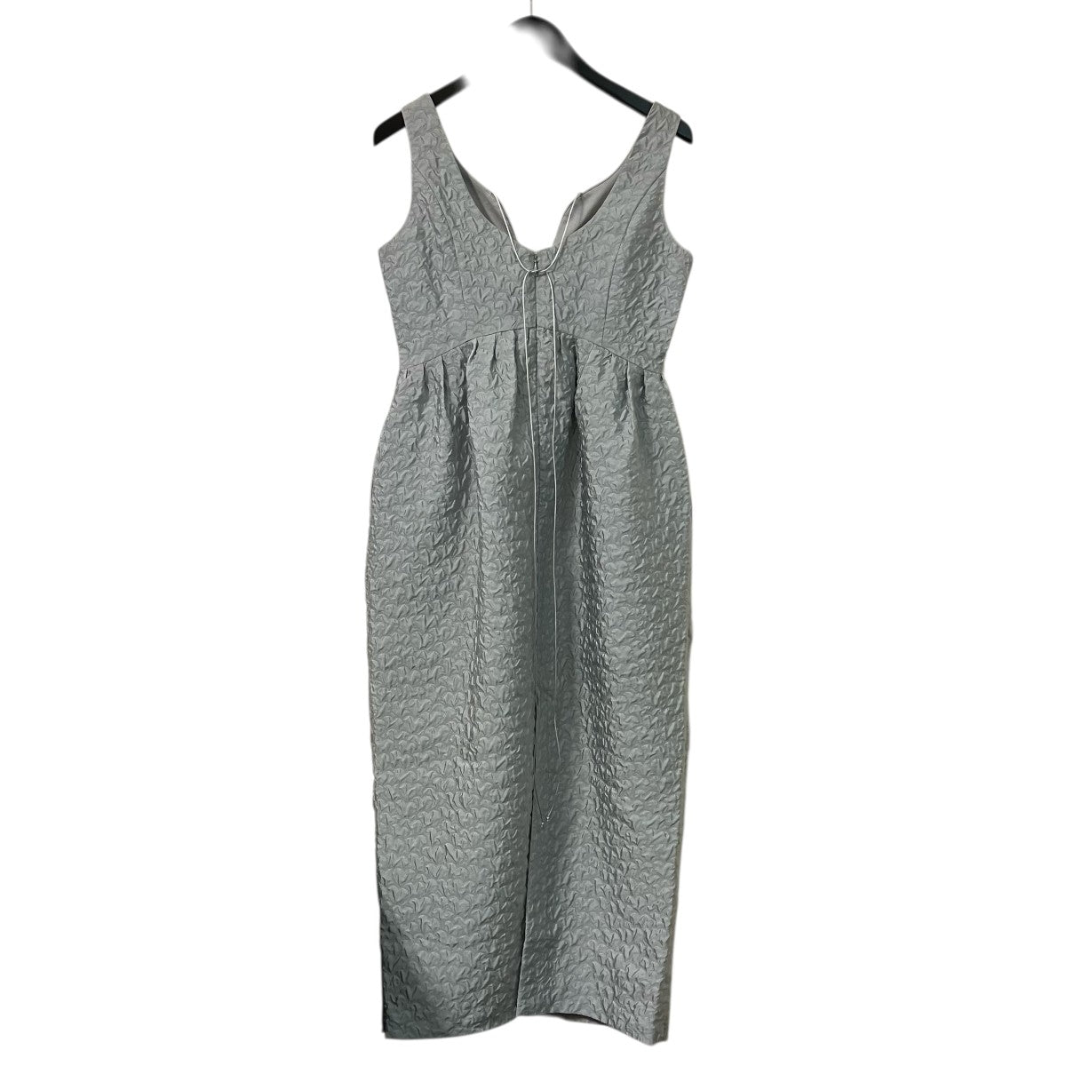 Jacquard High Waist Dressジャガードノースリーブワンピース26S65306
