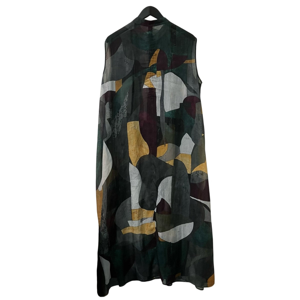 AMERI MEDI MURAL TRANSFORM DRESS総柄ノースリーブワンピース02310560590 古着・中古-2枚目のアイテム画像