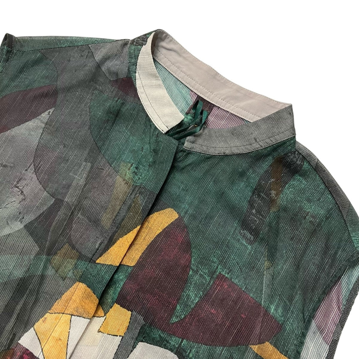 AMERI MEDI MURAL TRANSFORM DRESS総柄ノースリーブワンピース02310560590 古着・中古-5枚目のアイテム画像