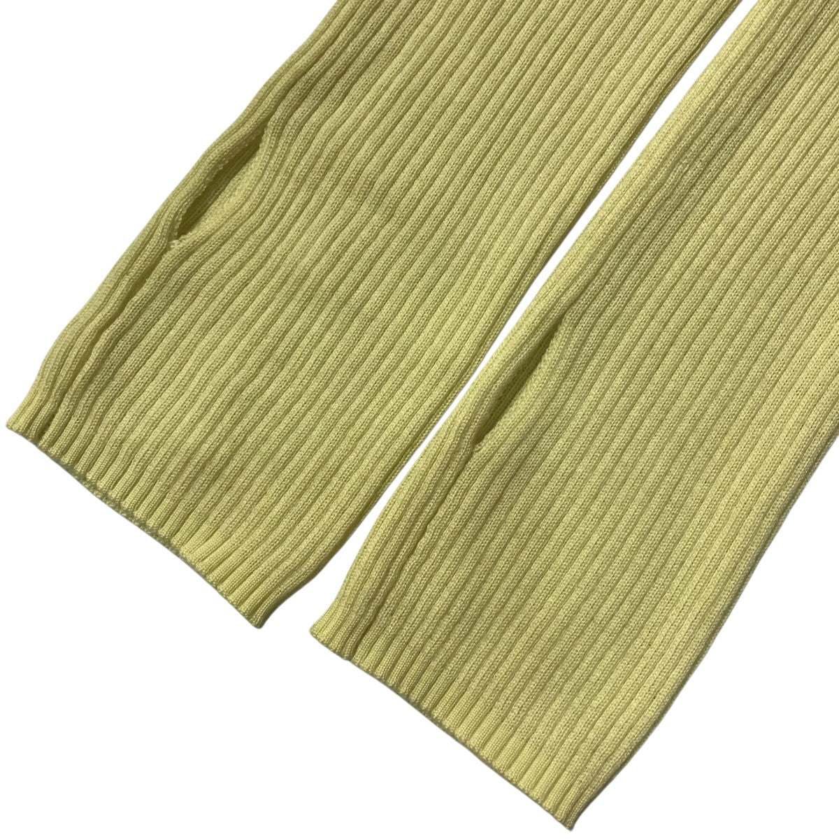 FARBE バイカラーセットニット