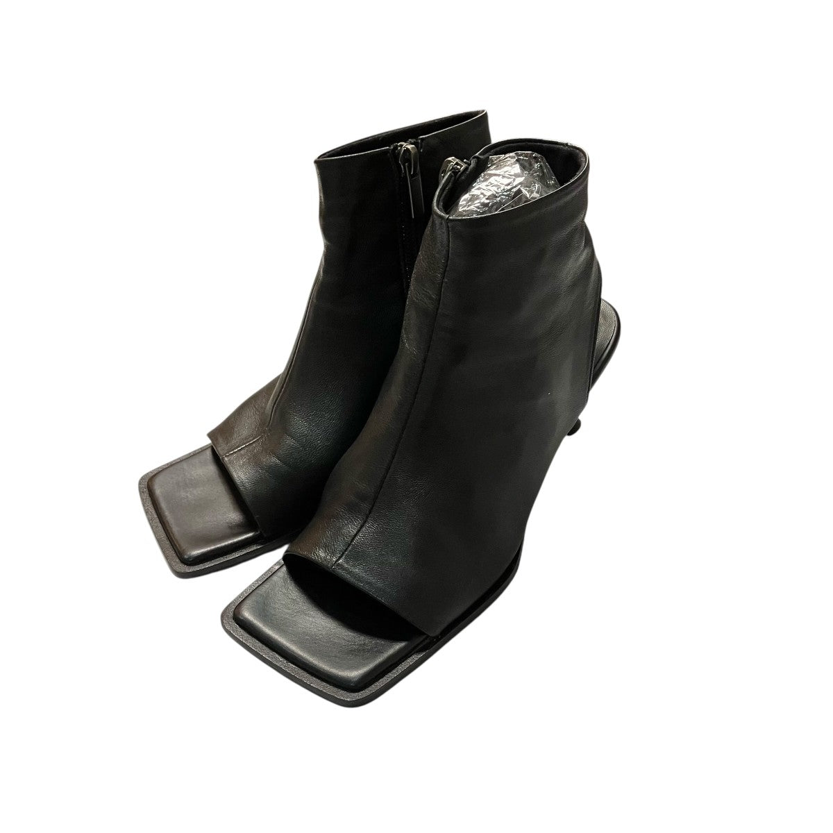 Le Talon GRISE 5．5cmレザースクエアカバーサンダル24194820 5809 10 古着・中古-1枚目のアイテム画像