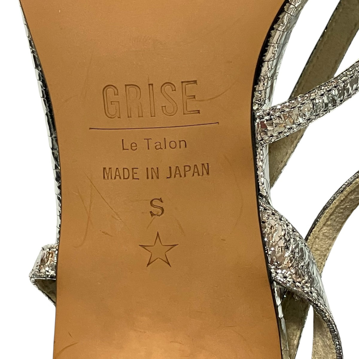 Le Talon GRISE 24SS6cmレザーアシンメトリートング24194825 5543 10 古着・中古-6枚目のアイテム画像