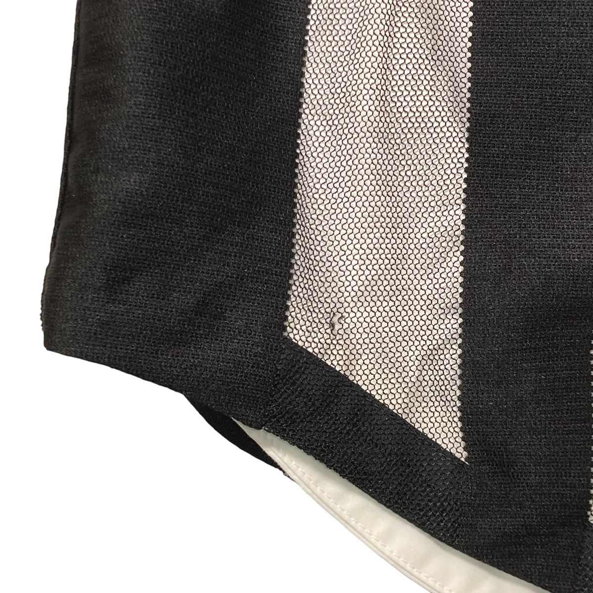 TRANSPARENT STRIPE LOGO SHIRTレイヤードシャツジャケットFS13SHI813