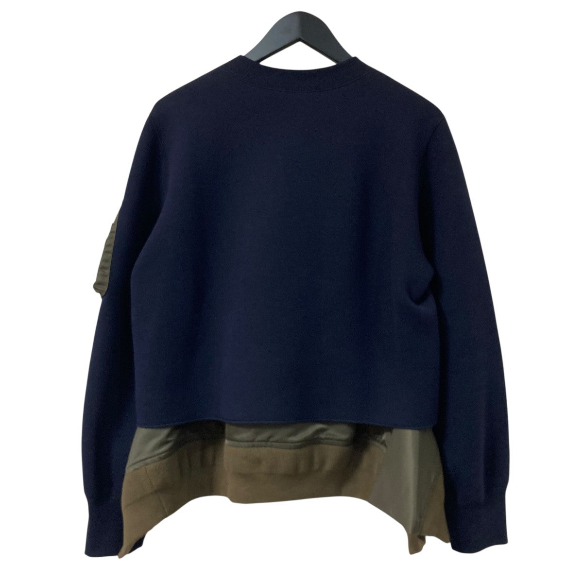 sacai(サカイ) Sponge Sweat x Nylon Twill Pulloverトレーナー25