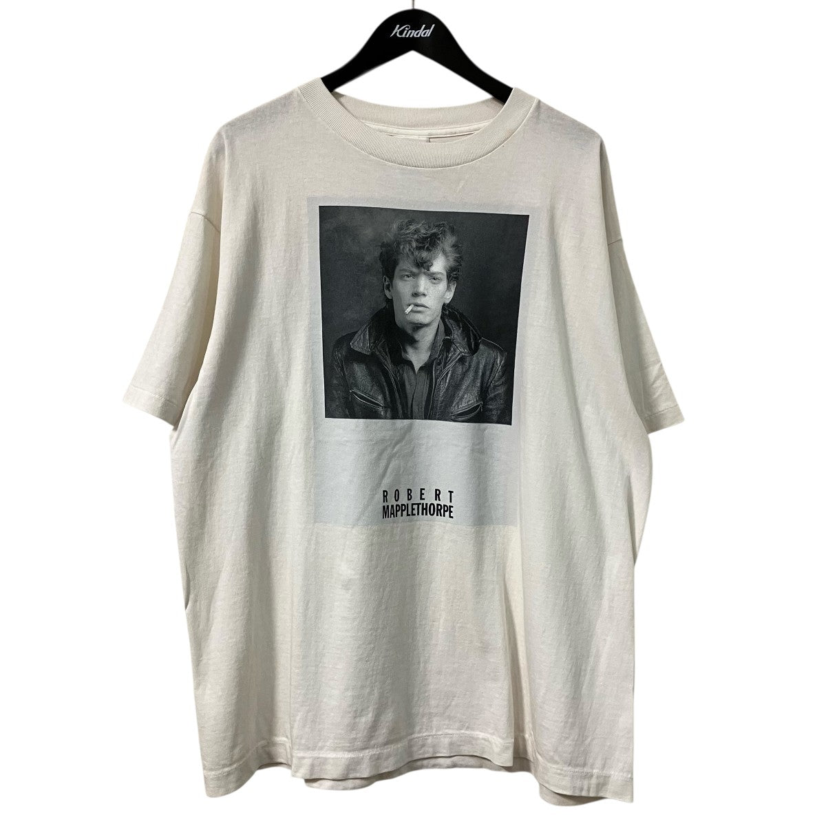 SAINT MICHAEL Robert Mapplethorpe PORTRAITプリントTシャツSM HR8 0000 C16 古着・中古-1枚目のアイテム画像