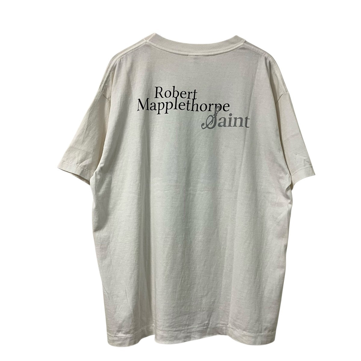 SAINT MICHAEL Robert Mapplethorpe PORTRAITプリントTシャツSM HR8 0000 C16 古着・中古-2枚目のアイテム画像