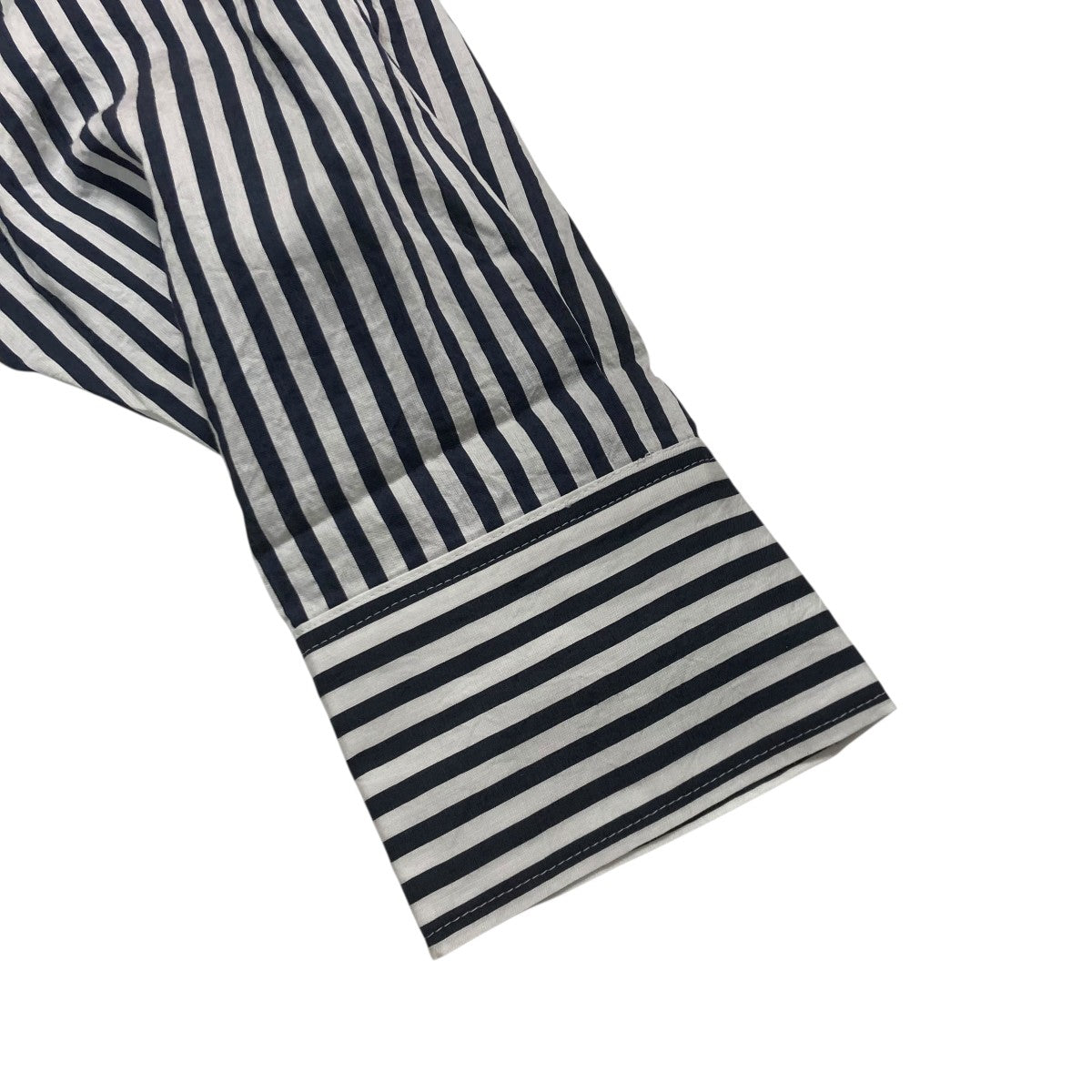 Curensology(カレンソロジー) ワッシャーストライプシャツストライプ