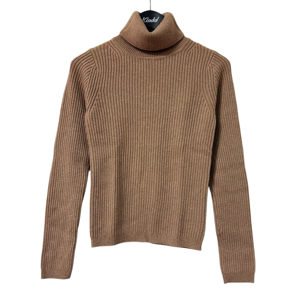 【23AW】キャバン ウールコットンカシミヤ リブ タートルニットプルオーバー CABaN(キャバン) 23AWウールコットンカシミヤ リブ タートルニットプル