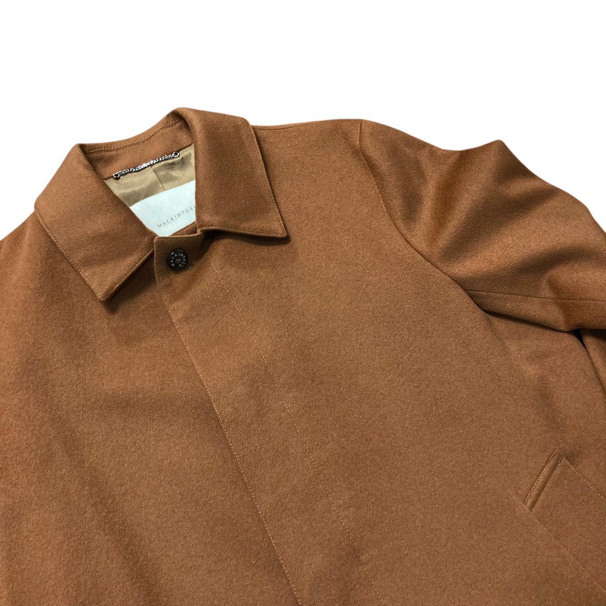 MACKINTOSH DunkeldステンカラーコートG232MO1140FLAAU 古着・中古-3枚目のアイテム画像