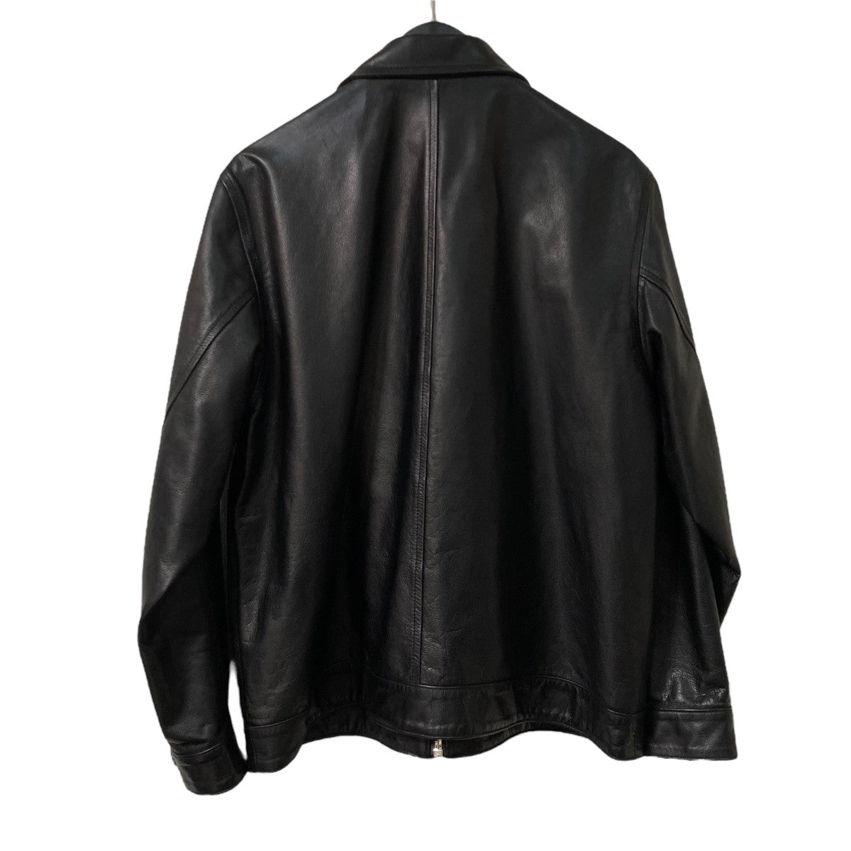 Porter Classic PC SINGLE RIDERS JACKET W LOVE ＆ PEACE SILVER