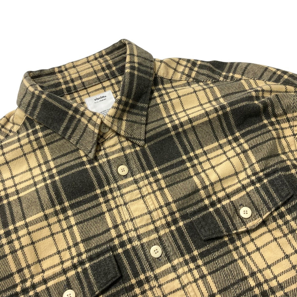 24AWPIONEER CHECK L Sチェックシャツ0124205011012