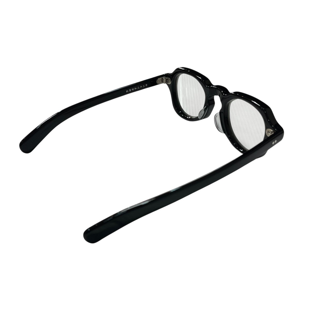 金子眼鏡(カネコメガネ) クリアレンズサングラスKA 47R BK KA 47R BK