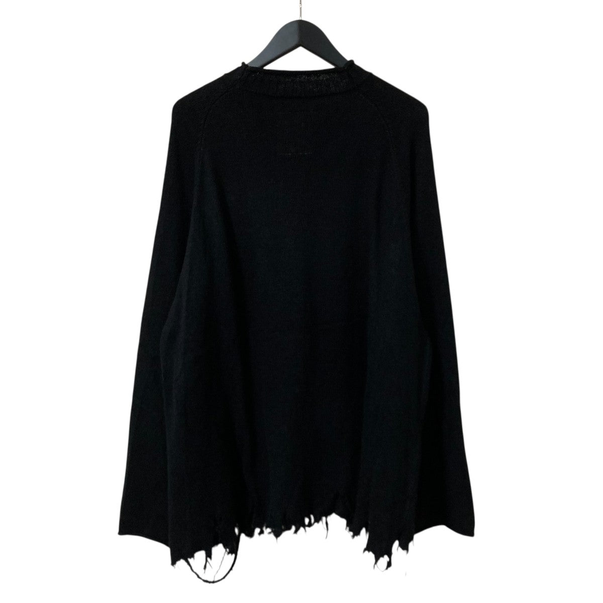 SILK DAMAGE KNITクルーネックニットANC IST KN01