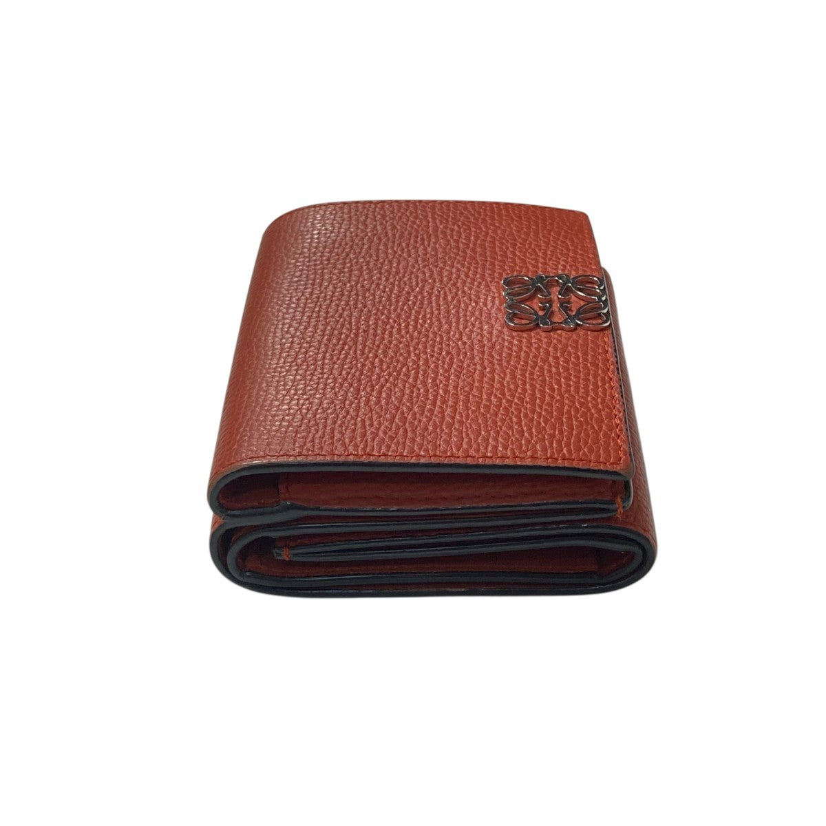 LOEWE アナグラム トライフォールド ウォレット3つ折り財布C821TR2X02 古着・中古-3枚目のアイテム画像