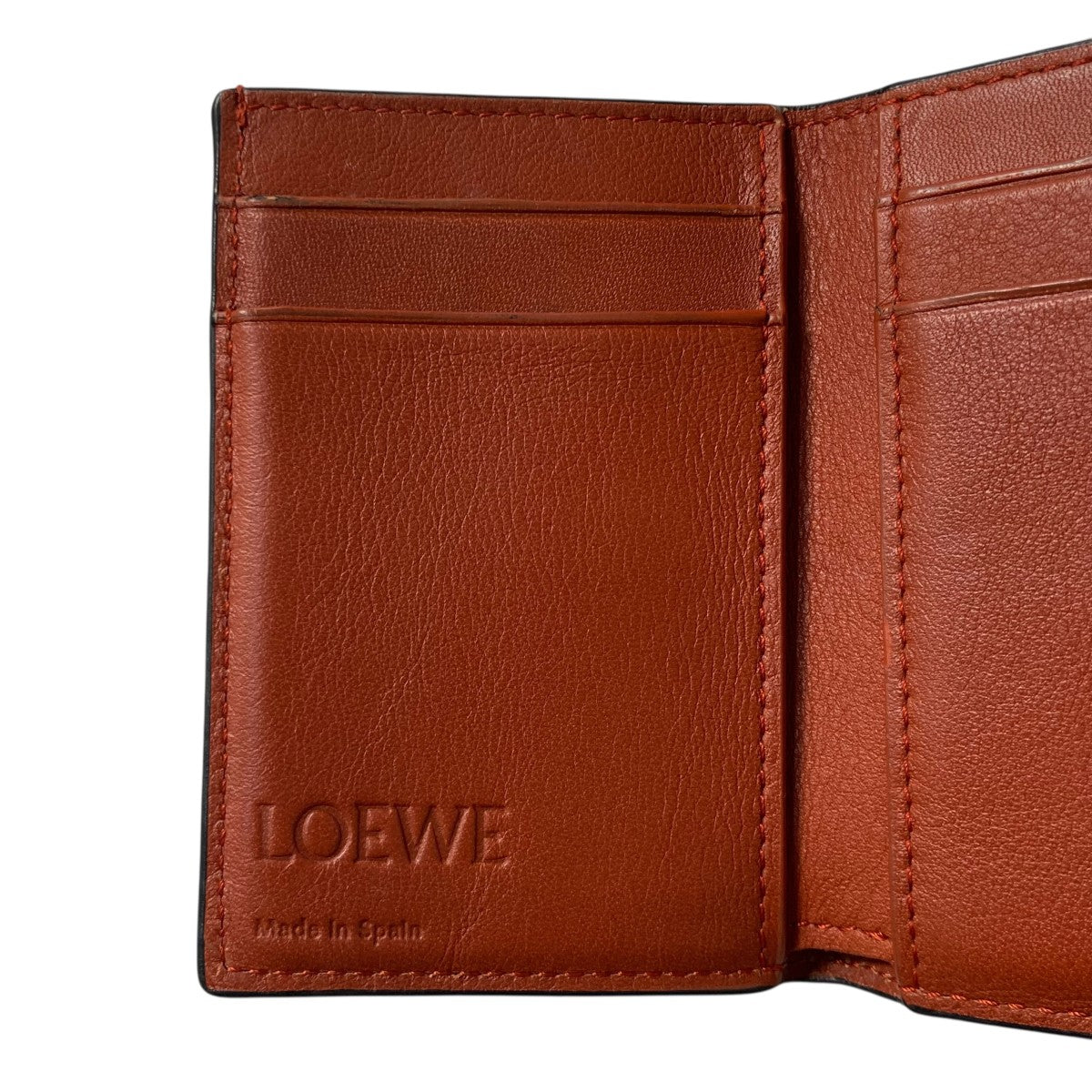 LOEWE アナグラム トライフォールド ウォレット3つ折り財布C821TR2X02 古着・中古-5枚目のアイテム画像