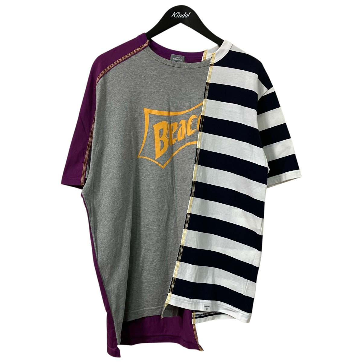 21SSSwitching Print TeeドッキングＴシャツ21SBM T04240