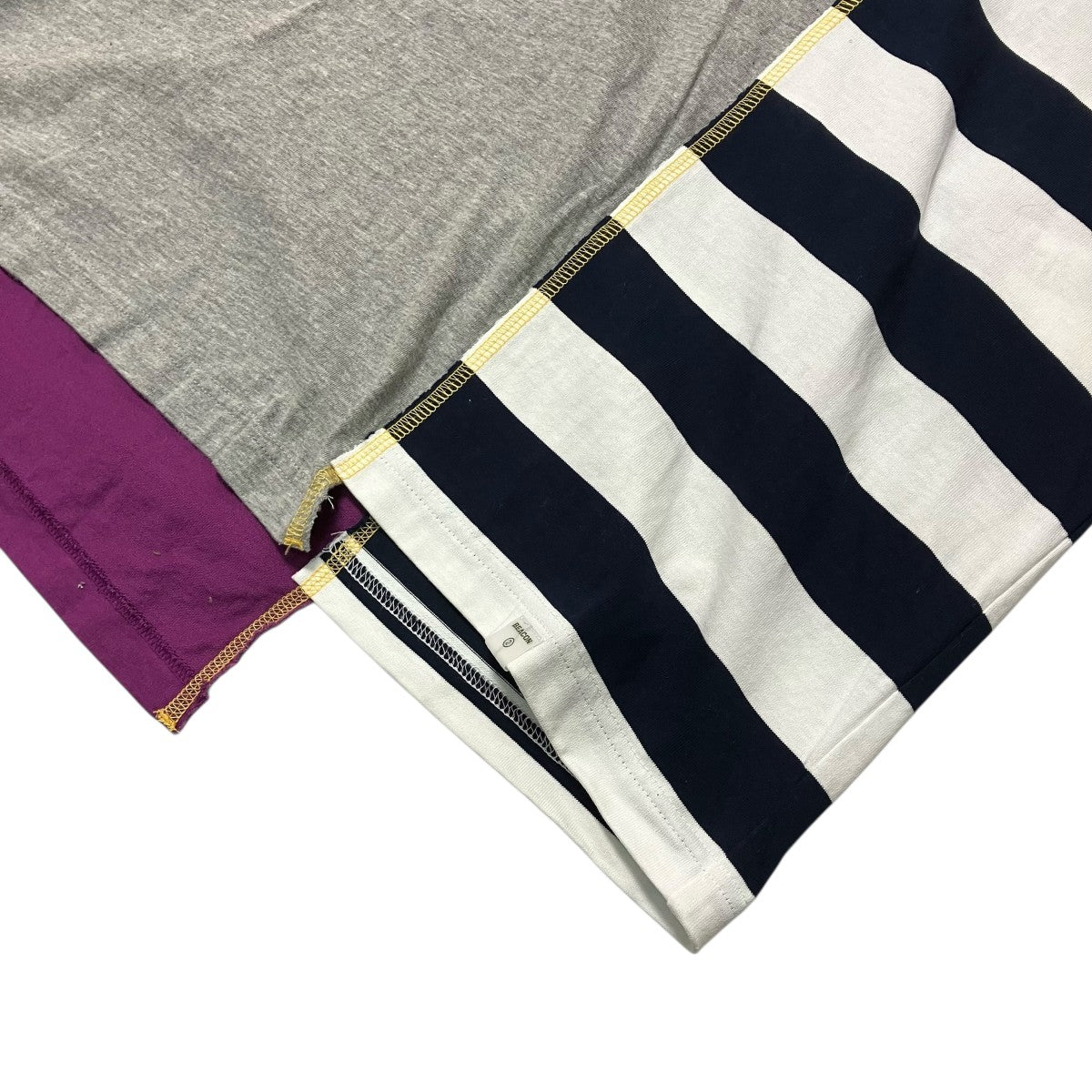 21SSSwitching Print TeeドッキングＴシャツ21SBM T04240