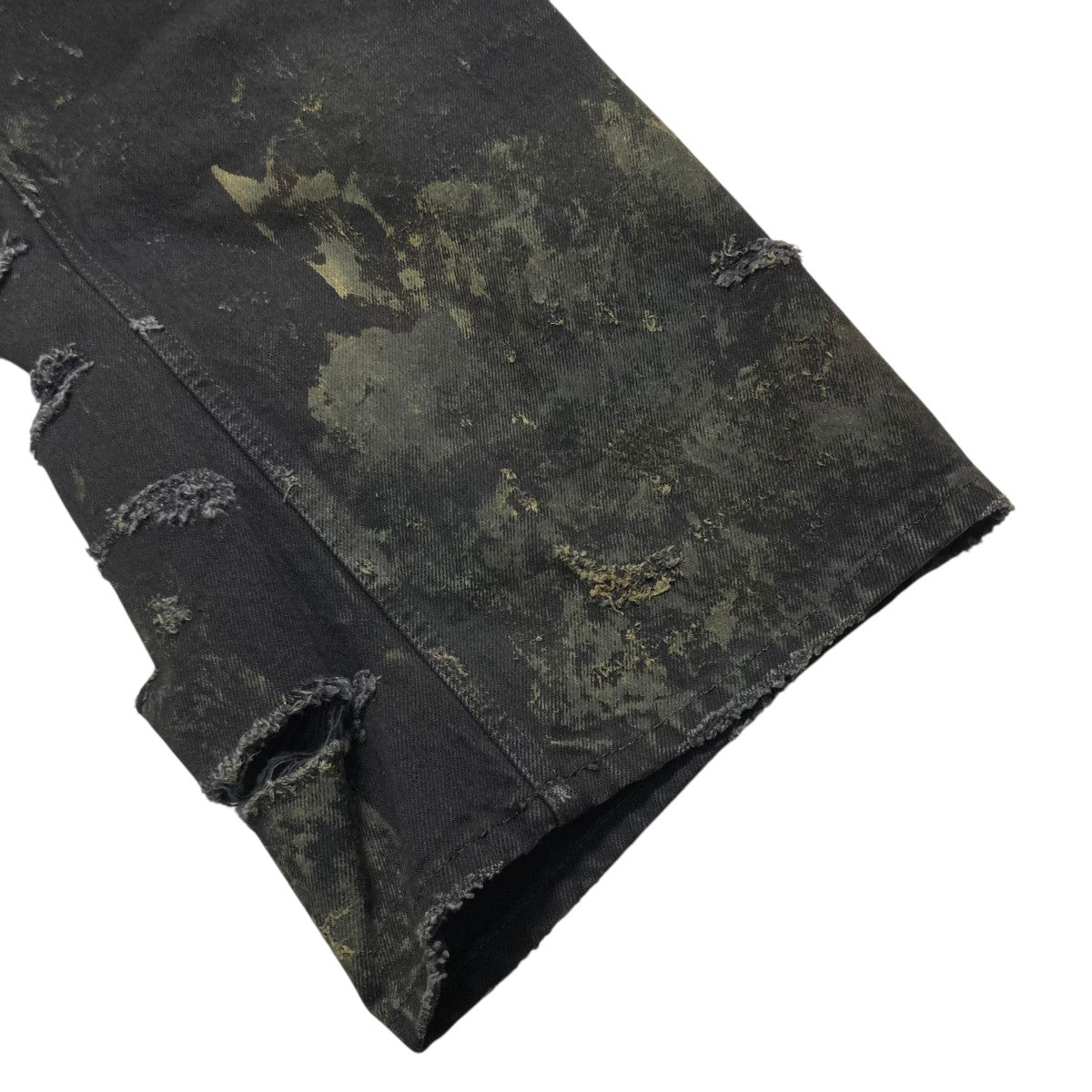 BALENCIAGA SUPER DESTROYED BAGGYダメージデニムパンツ745248 古着・中古-5枚目のアイテム画像
