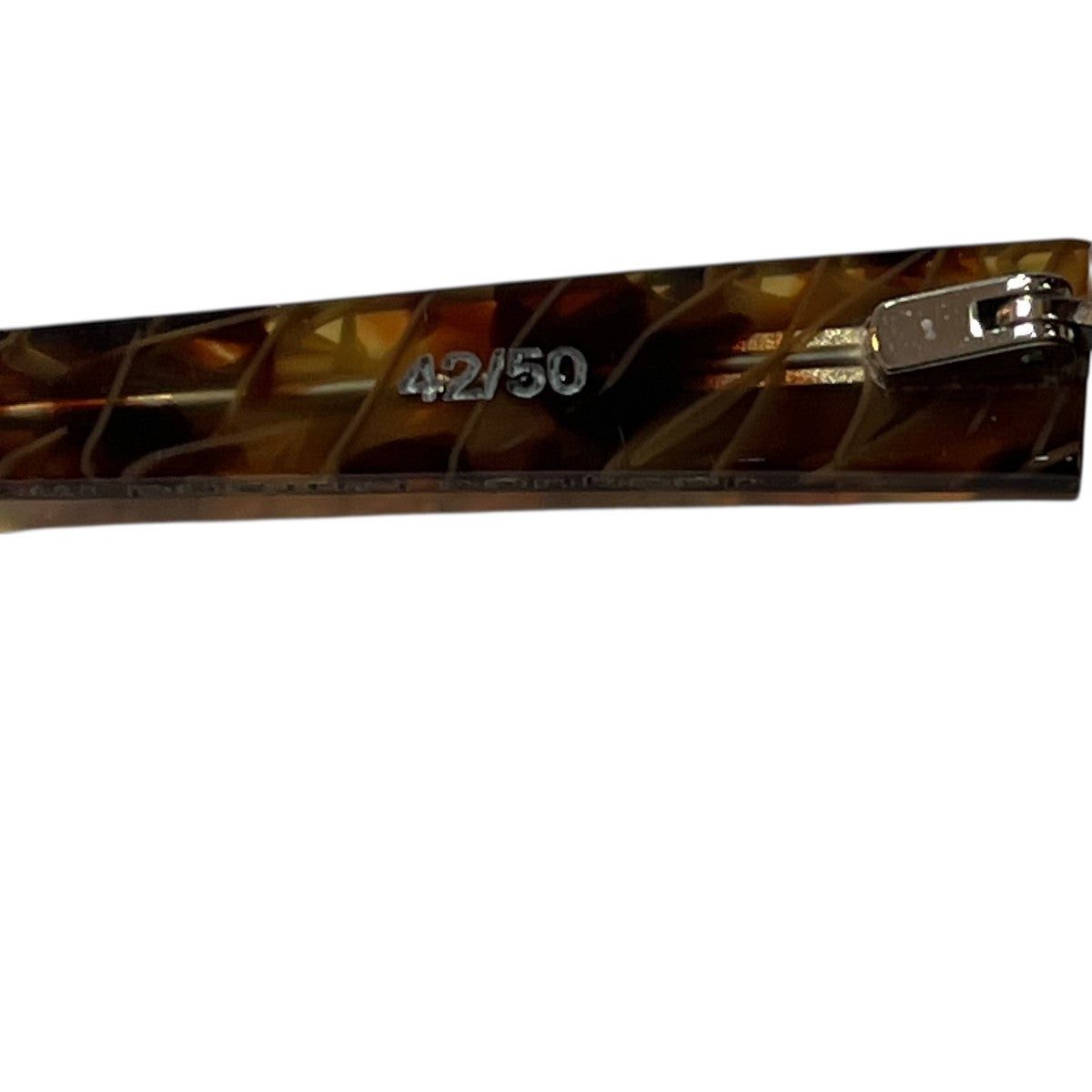 collection 2023 PAQUES 106 glossy brownポン眼鏡