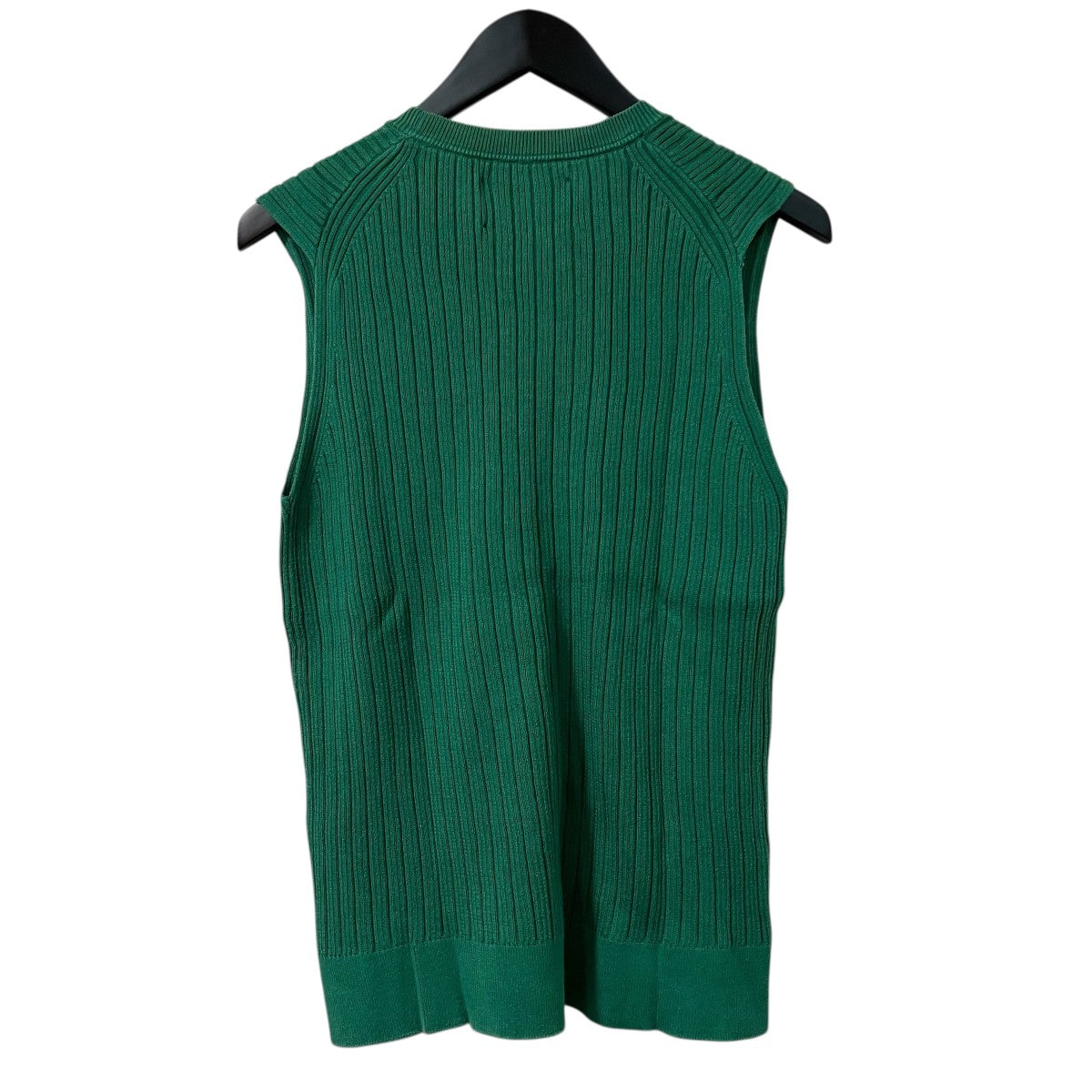 25SS14G Silk Cotton Ribbed Pocket TankノースリーブリブニットLW 26