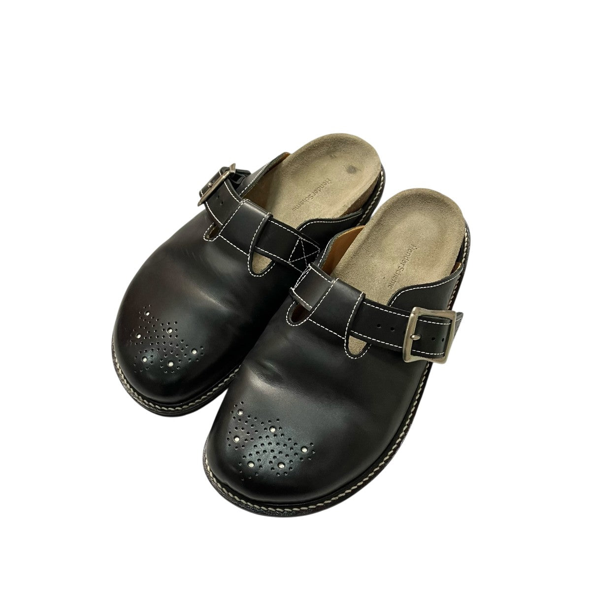 Hender Scheme BUGSSレザーサンダル 古着・中古-1枚目のアイテム画像