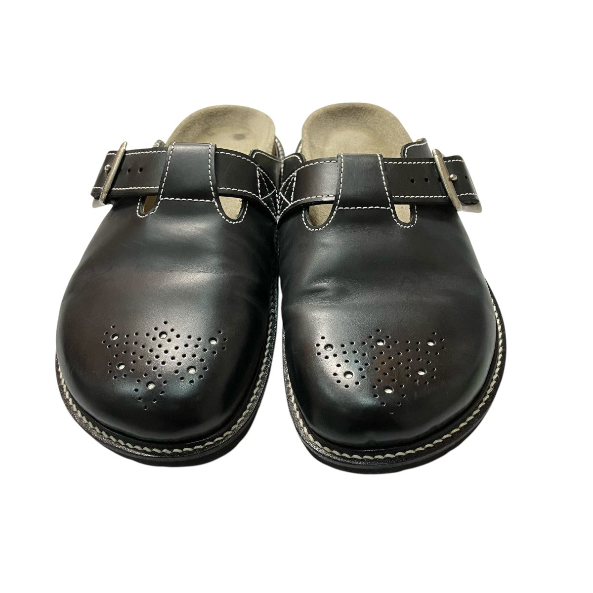 Hender Scheme BUGSSレザーサンダル 古着・中古-3枚目のアイテム画像