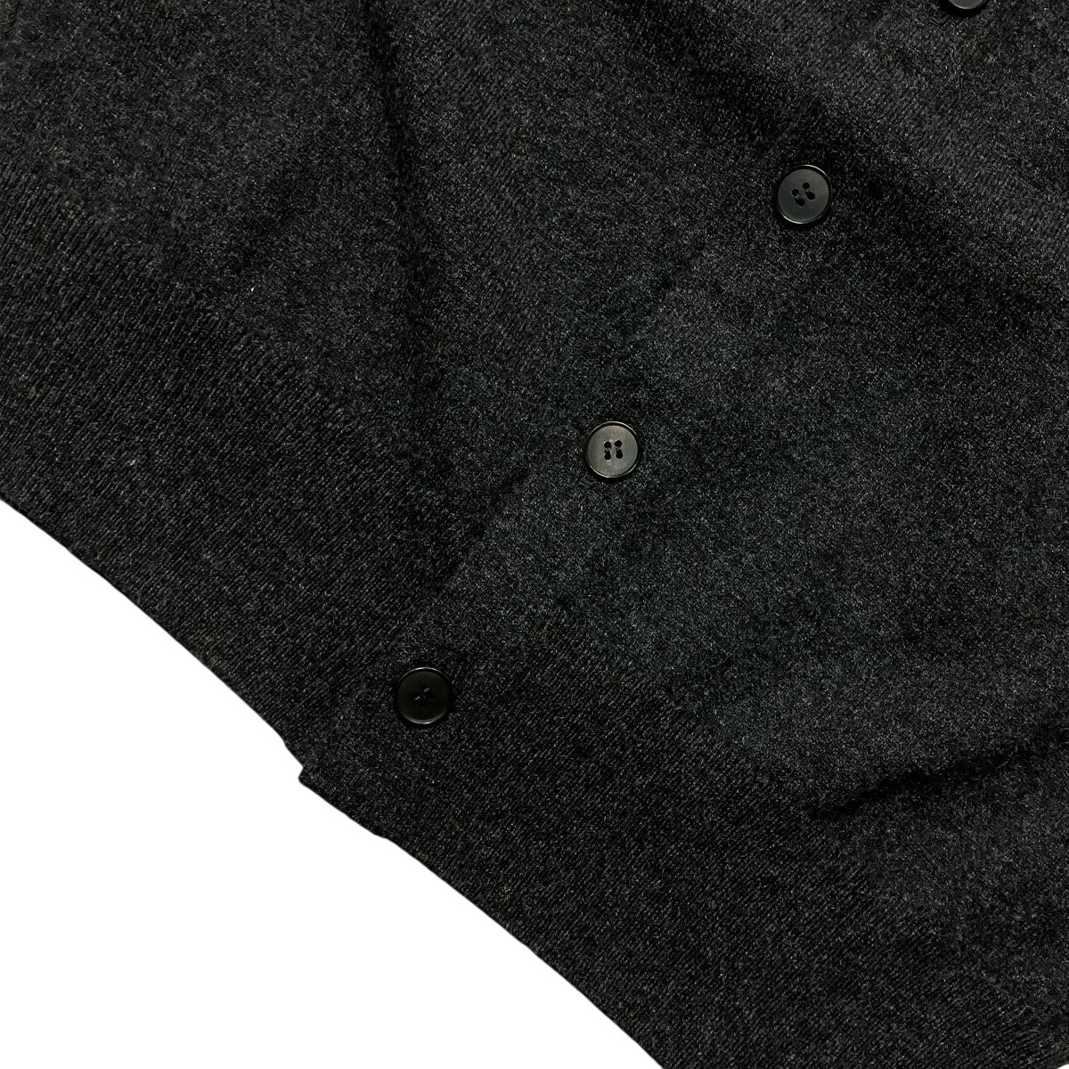 HIGH TWIST WOOL KNIT VESTニットベストA25AV06CK