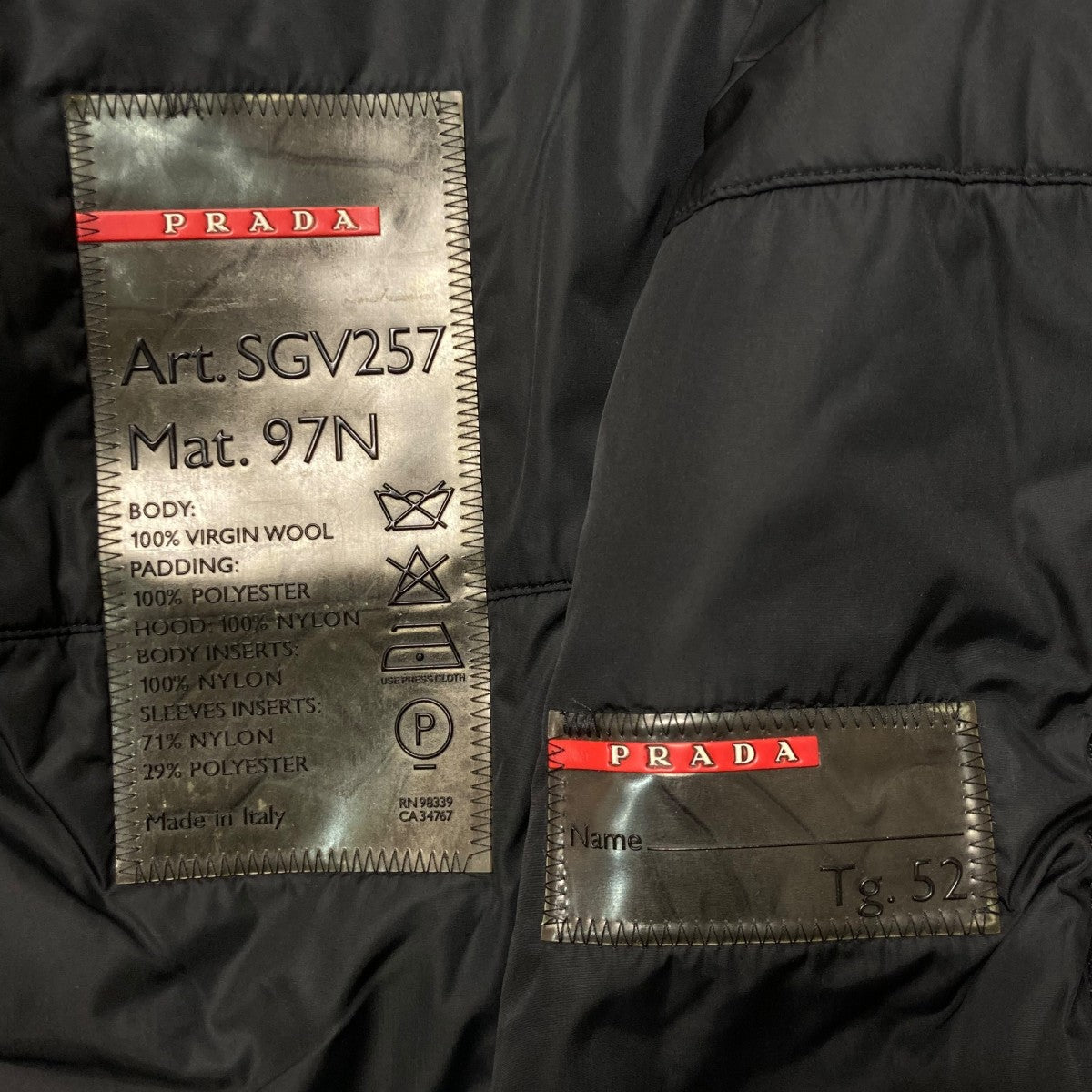 PRADA SPORTS(プラダスポーツ) ウールジャケットSGV257 SGV257