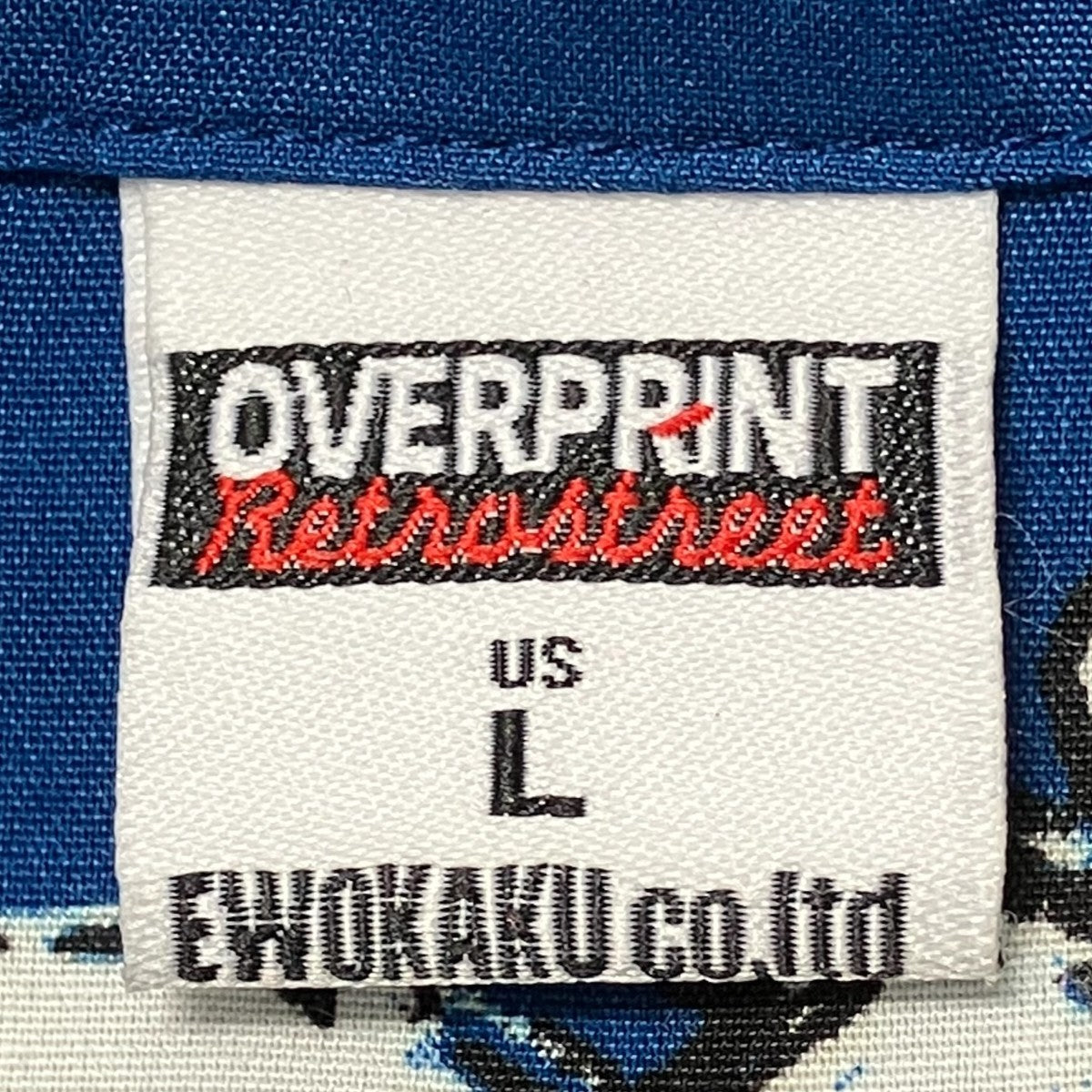 chain logo Rayon Shirts総柄半袖シャツOV0226 0105