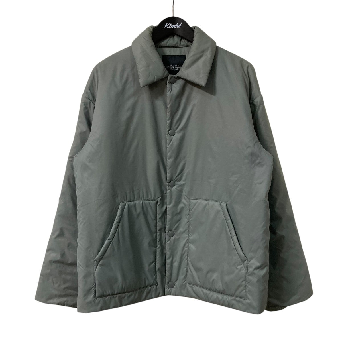 [新品] UNUSED(アンユーズド) チェックブルゾン UNUSED(アンユーズド) チェックシャツジャケットUS1316 US1316